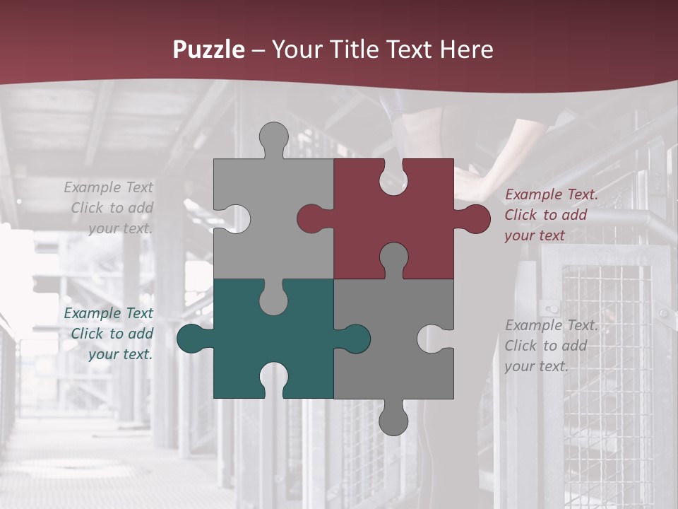 Sexy Dark Smoky PowerPoint Template