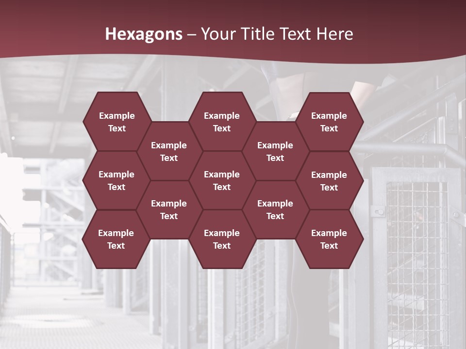 Sexy Dark Smoky PowerPoint Template