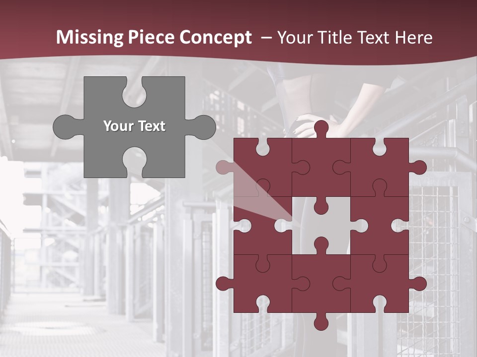 Sexy Dark Smoky PowerPoint Template