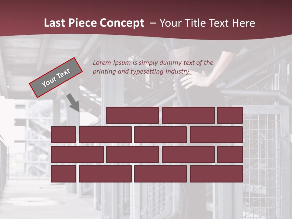 Sexy Dark Smoky PowerPoint Template