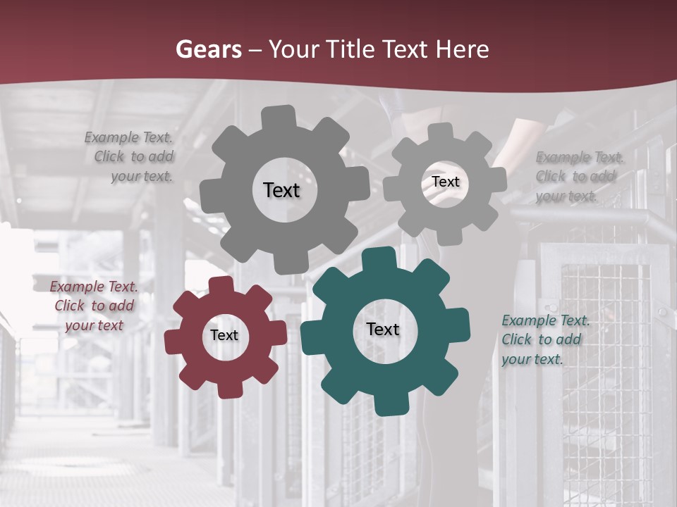 Sexy Dark Smoky PowerPoint Template