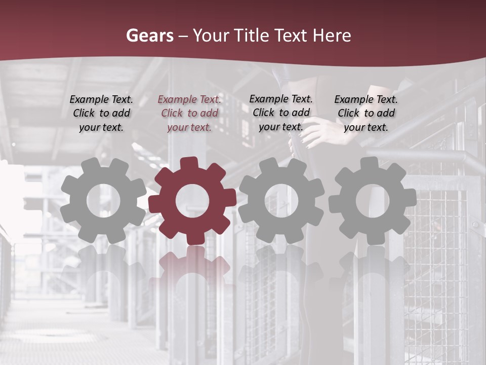 Sexy Dark Smoky PowerPoint Template