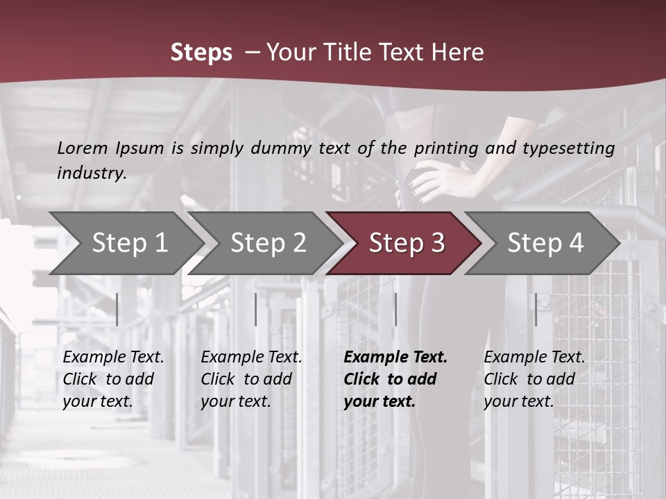 Sexy Dark Smoky PowerPoint Template