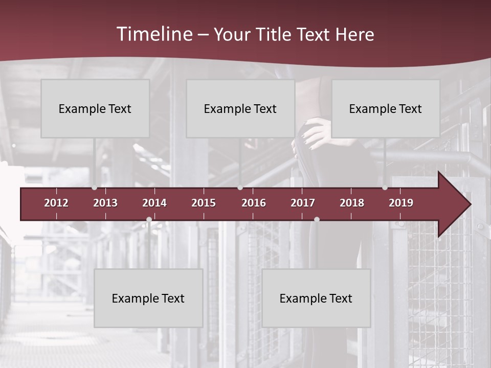 Sexy Dark Smoky PowerPoint Template