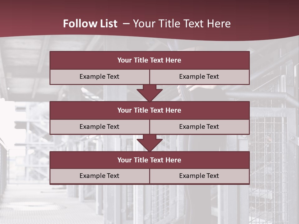 Sexy Dark Smoky PowerPoint Template