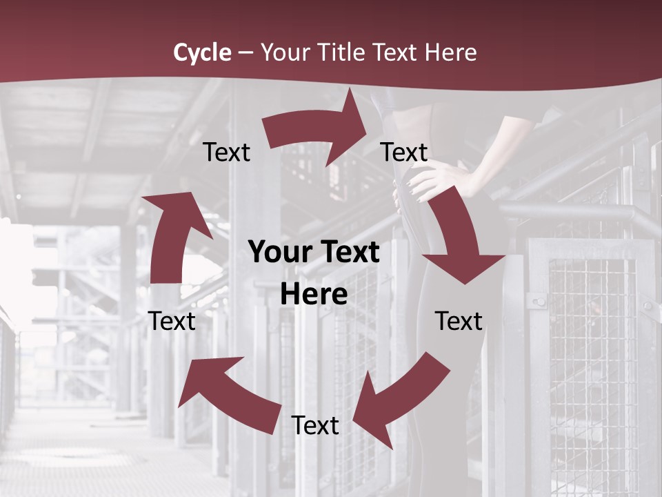 Sexy Dark Smoky PowerPoint Template