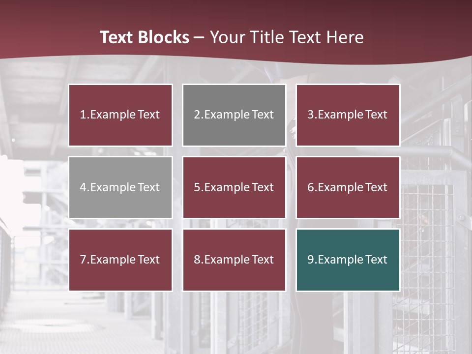 Sexy Dark Smoky PowerPoint Template