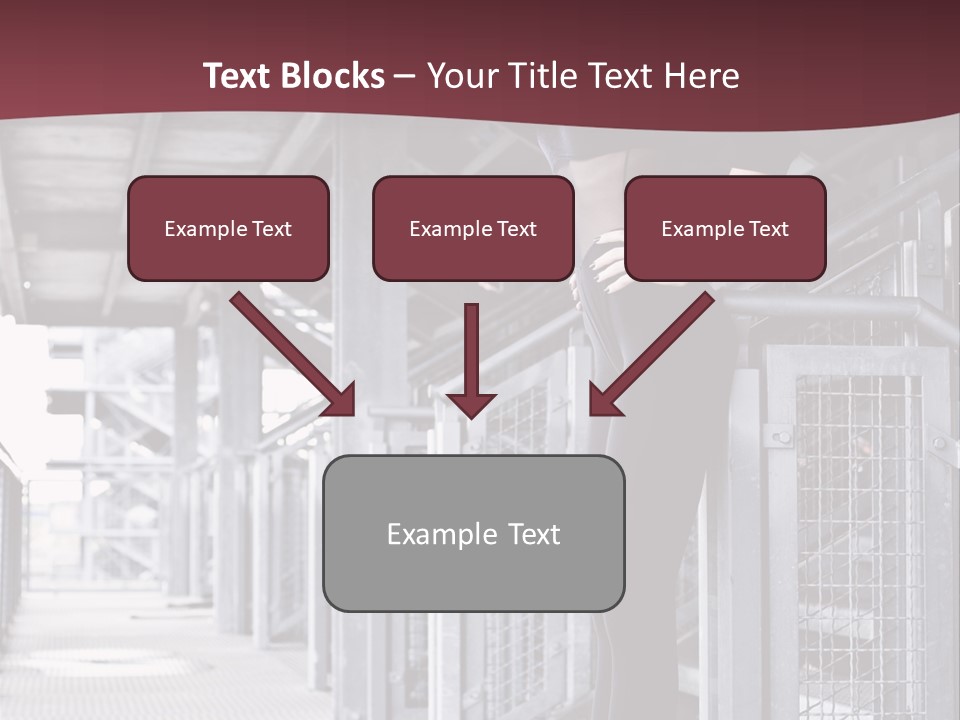 Sexy Dark Smoky PowerPoint Template