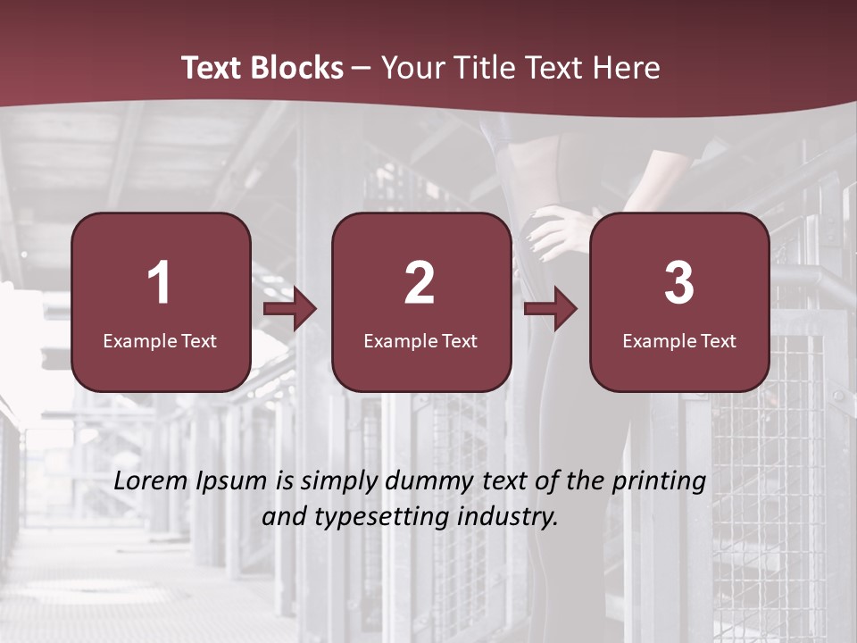 Sexy Dark Smoky PowerPoint Template