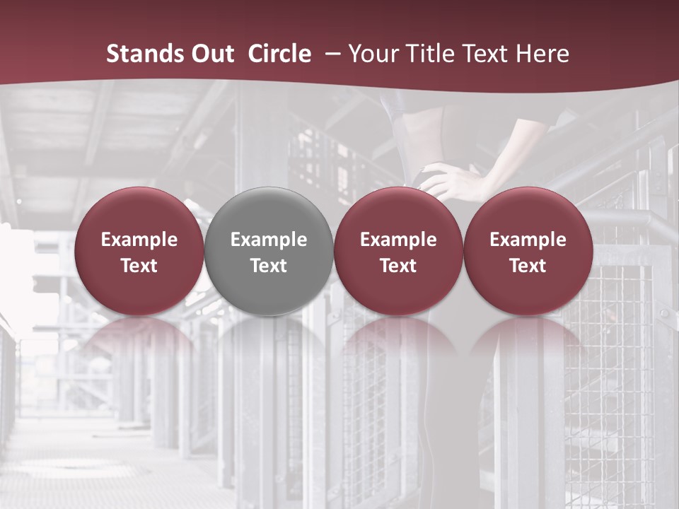 Sexy Dark Smoky PowerPoint Template