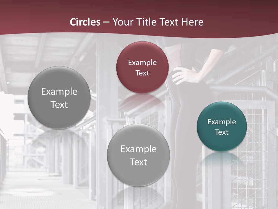 Sexy Dark Smoky PowerPoint Template