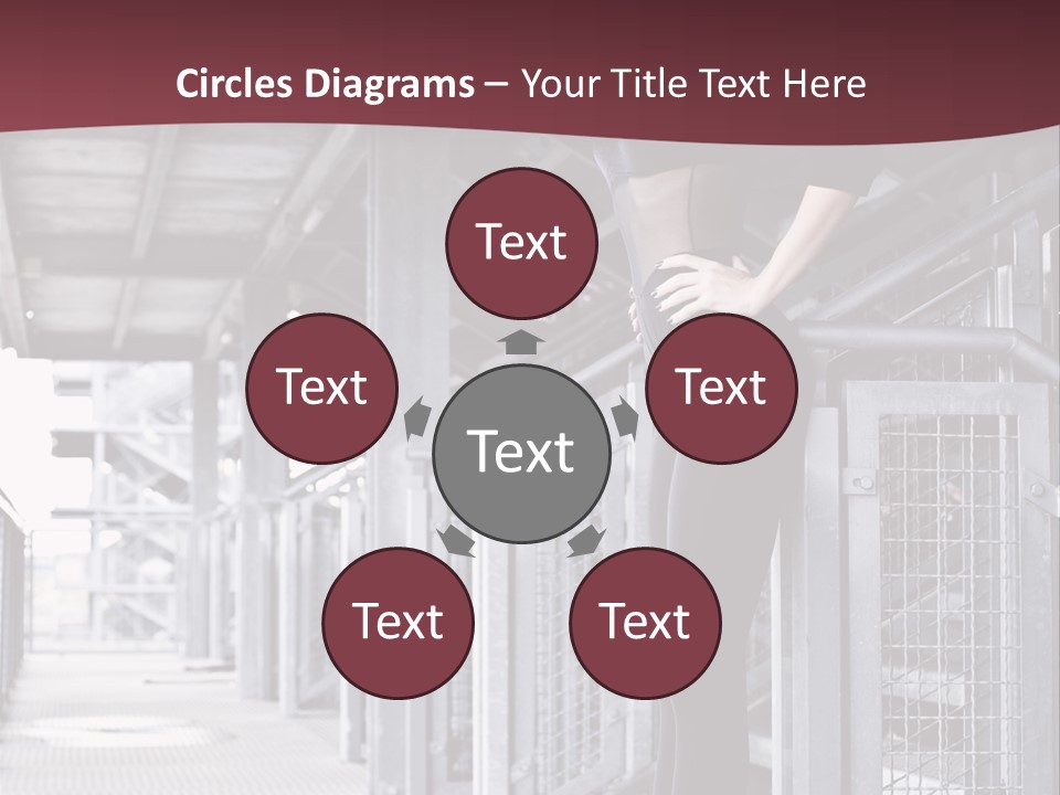 Sexy Dark Smoky PowerPoint Template