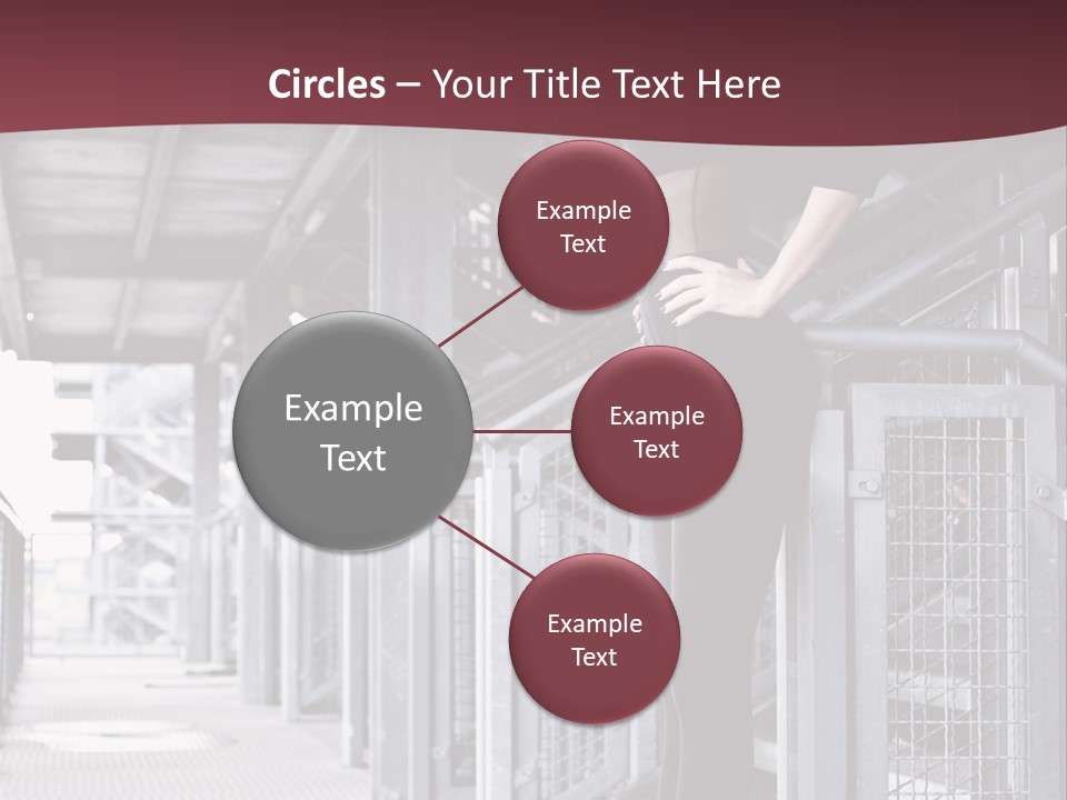 Sexy Dark Smoky PowerPoint Template