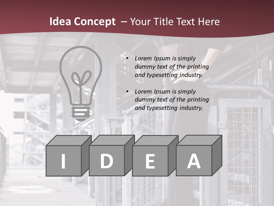 Sexy Dark Smoky PowerPoint Template