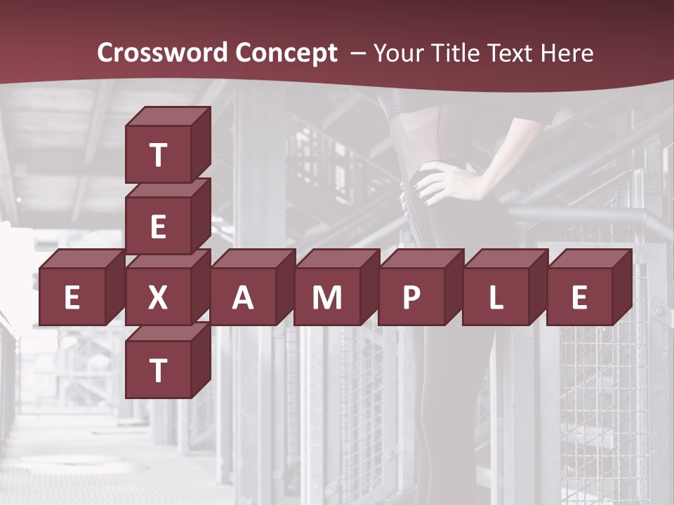 Sexy Dark Smoky PowerPoint Template