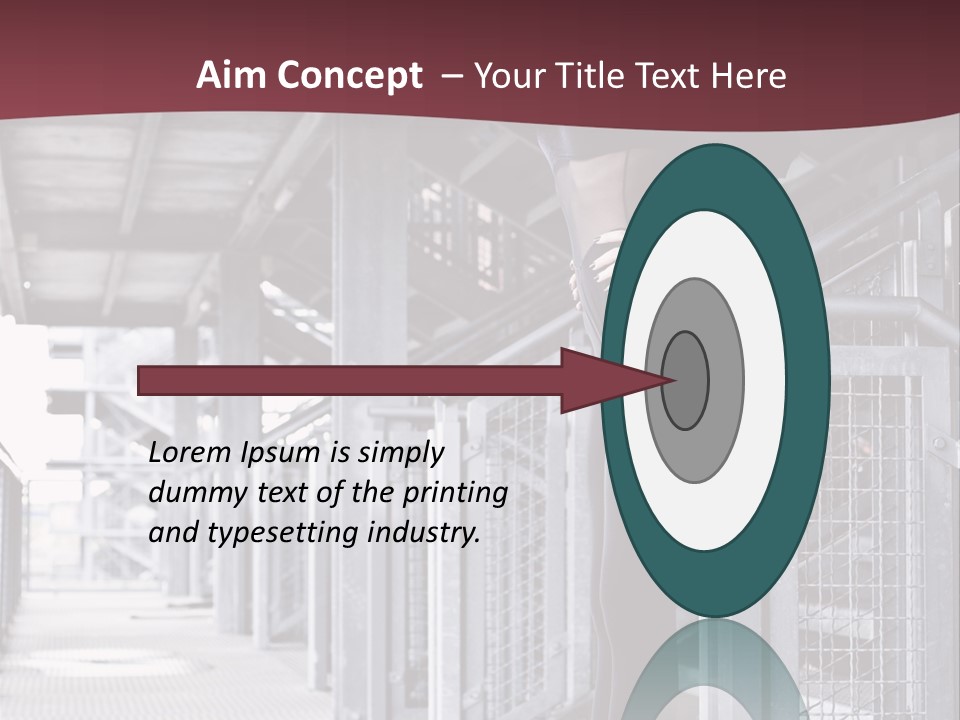 Sexy Dark Smoky PowerPoint Template