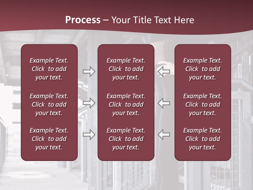 Sexy Dark Smoky PowerPoint Template