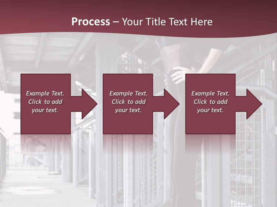 Sexy Dark Smoky PowerPoint Template