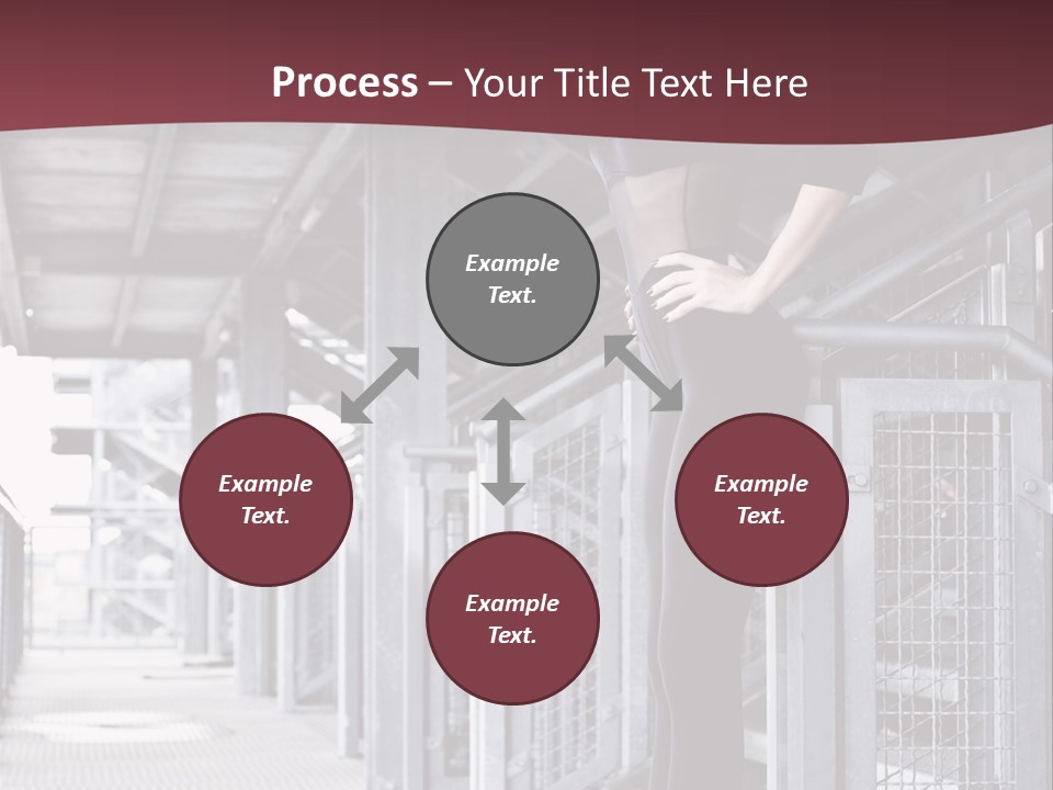 Sexy Dark Smoky PowerPoint Template