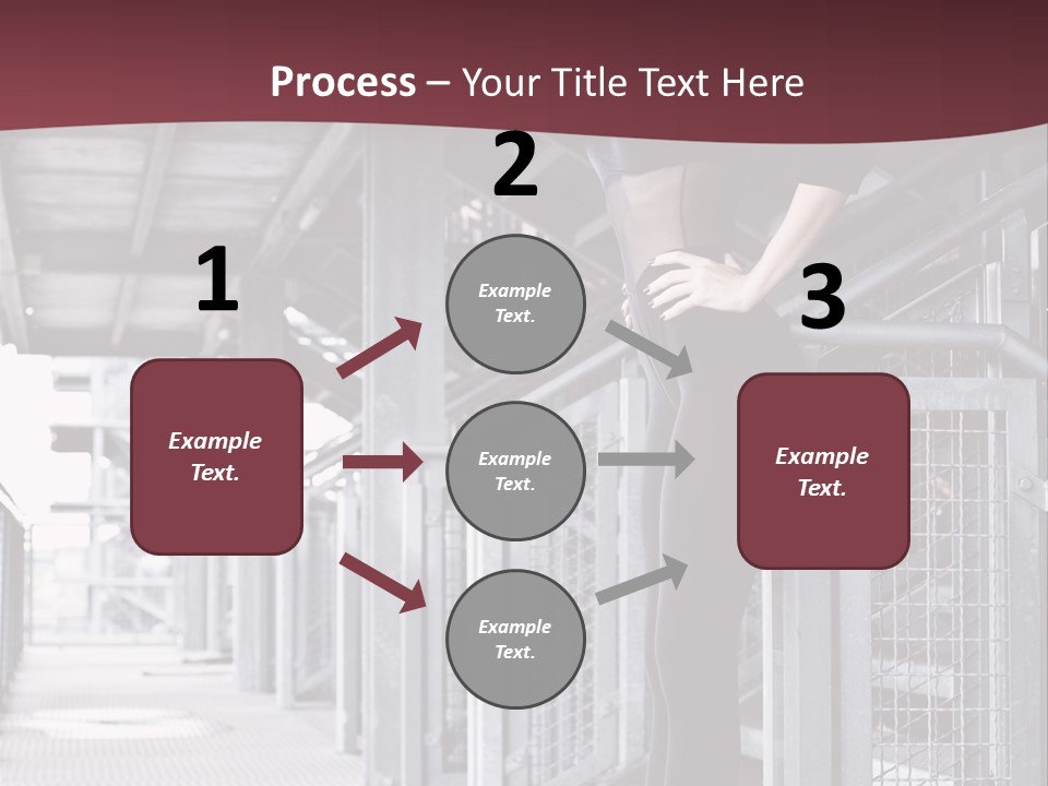Sexy Dark Smoky PowerPoint Template