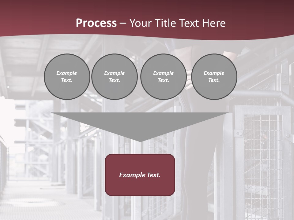 Sexy Dark Smoky PowerPoint Template