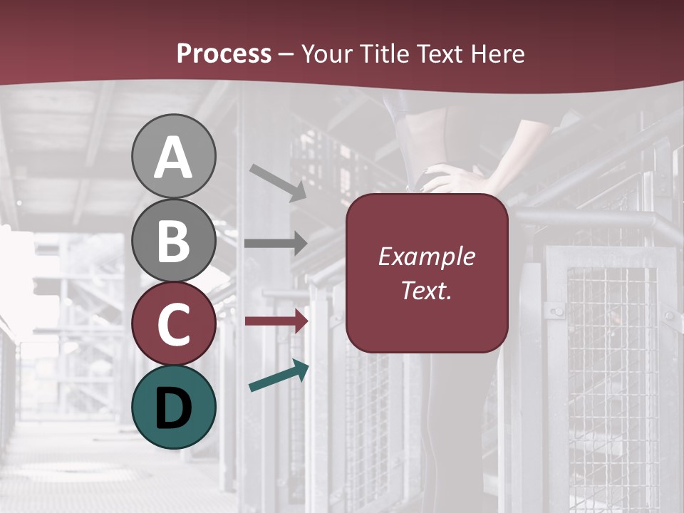 Sexy Dark Smoky PowerPoint Template