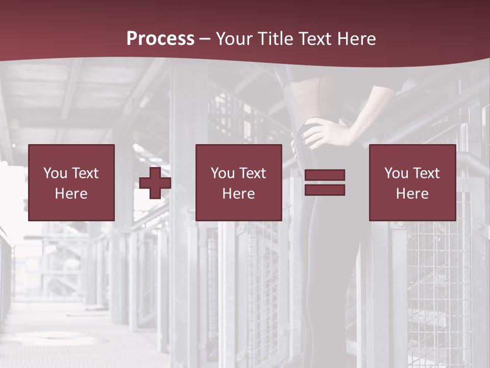 Sexy Dark Smoky PowerPoint Template