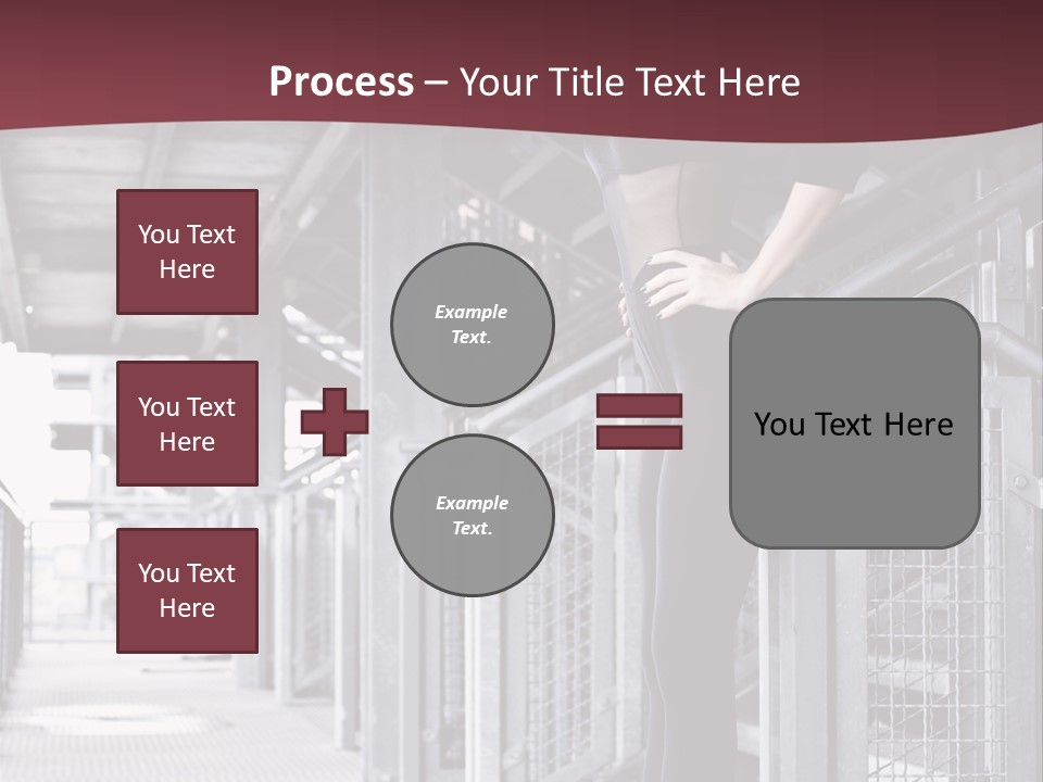 Sexy Dark Smoky PowerPoint Template