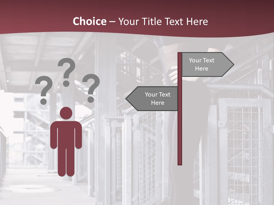 Sexy Dark Smoky PowerPoint Template