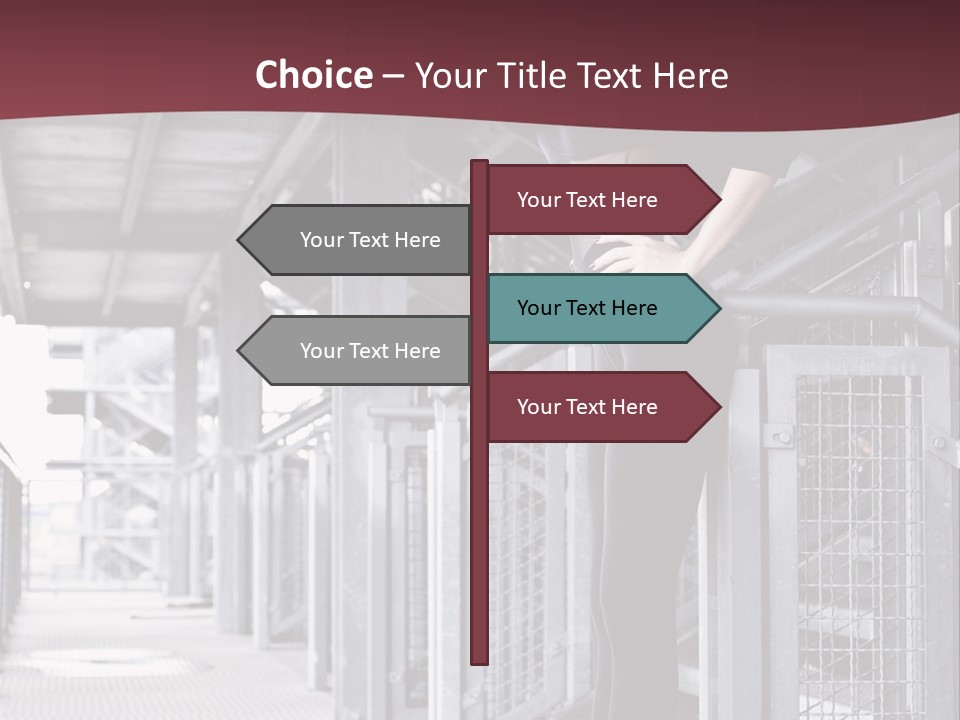 Sexy Dark Smoky PowerPoint Template