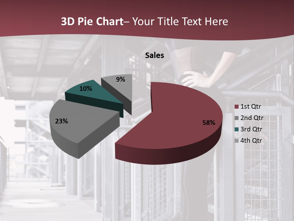 Sexy Dark Smoky PowerPoint Template