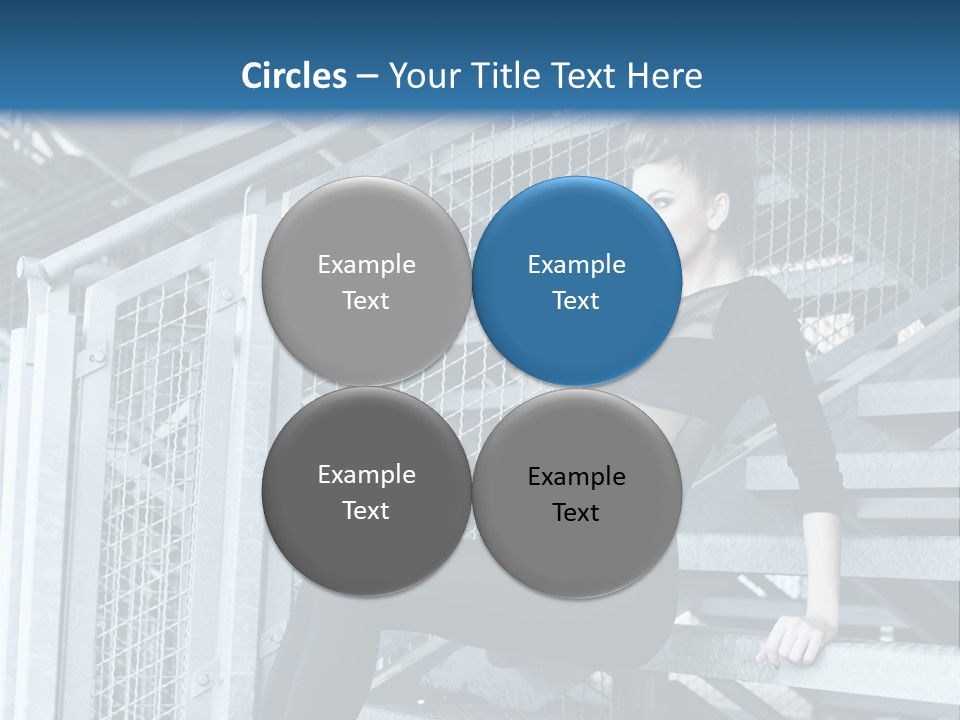 Adult Black Body PowerPoint Template