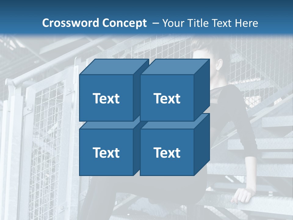 Adult Black Body PowerPoint Template