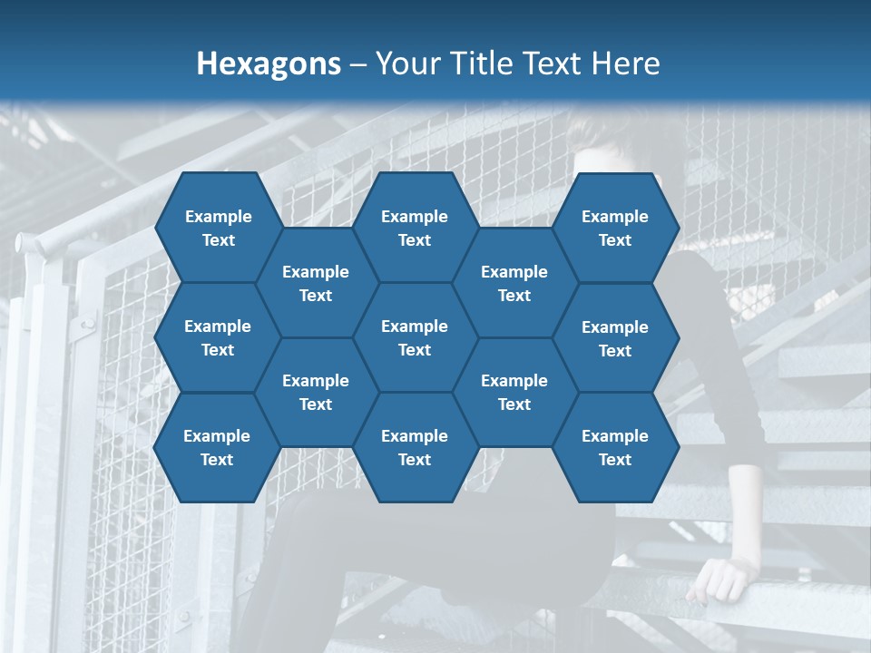 Adult Black Body PowerPoint Template