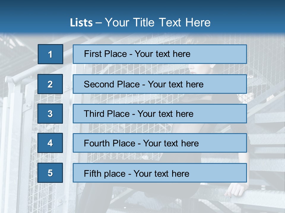 Adult Black Body PowerPoint Template