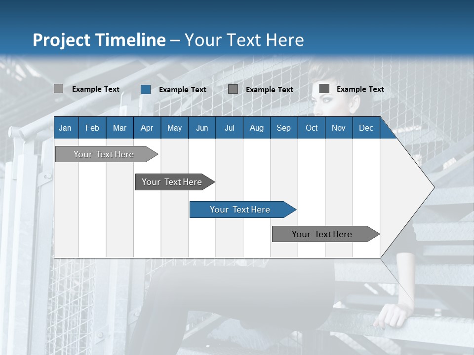 Adult Black Body PowerPoint Template