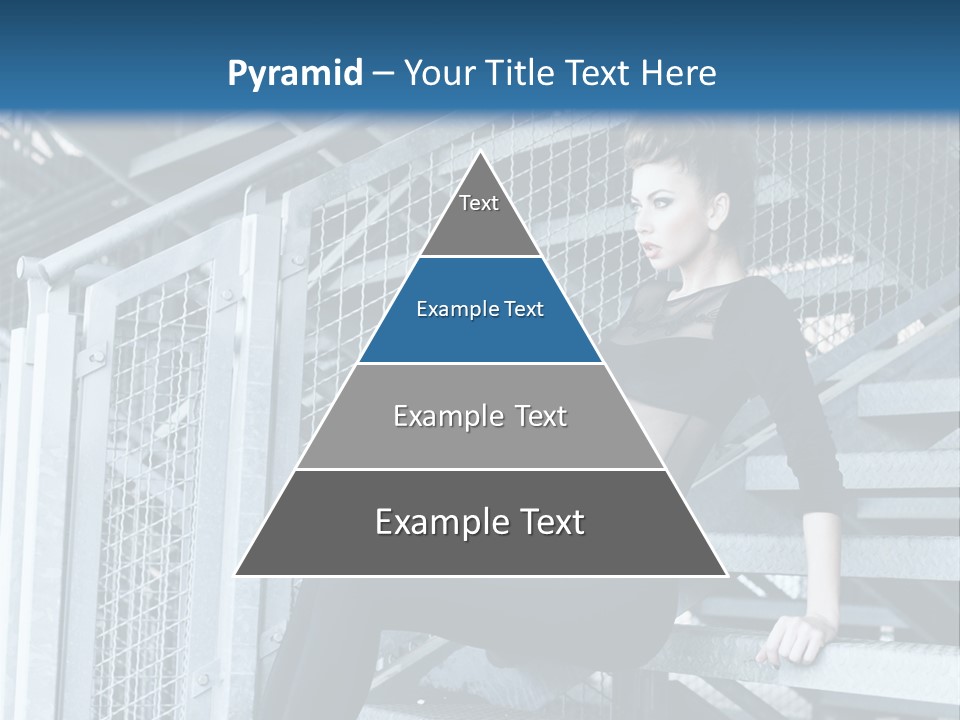 Adult Black Body PowerPoint Template