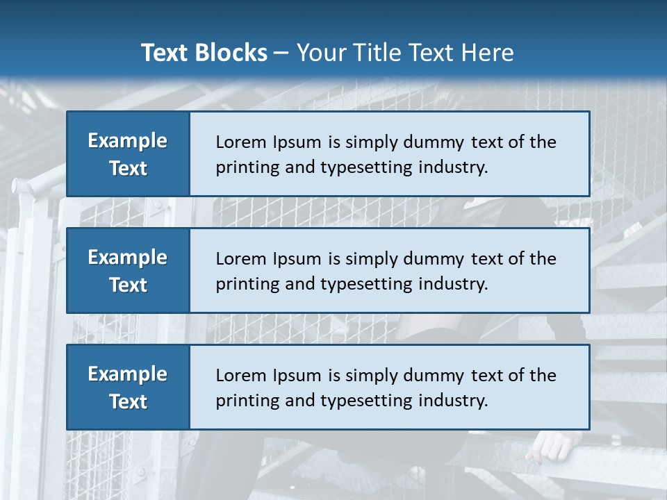 Adult Black Body PowerPoint Template