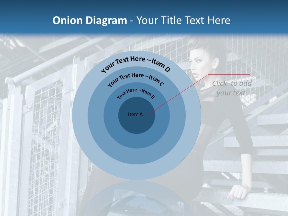 Adult Black Body PowerPoint Template