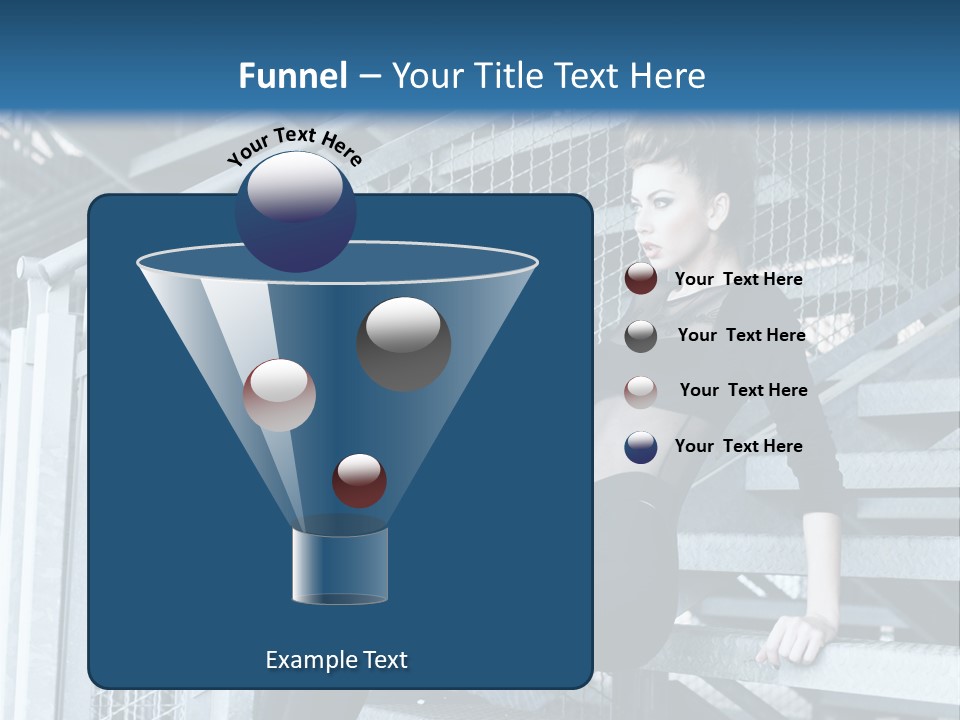 Adult Black Body PowerPoint Template