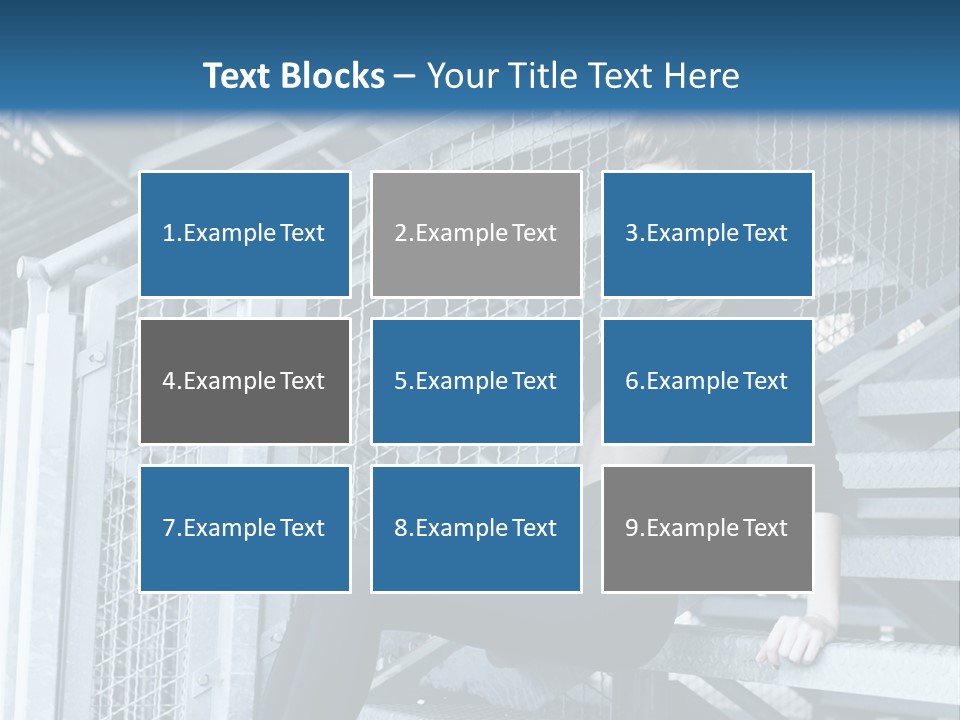 Adult Black Body PowerPoint Template