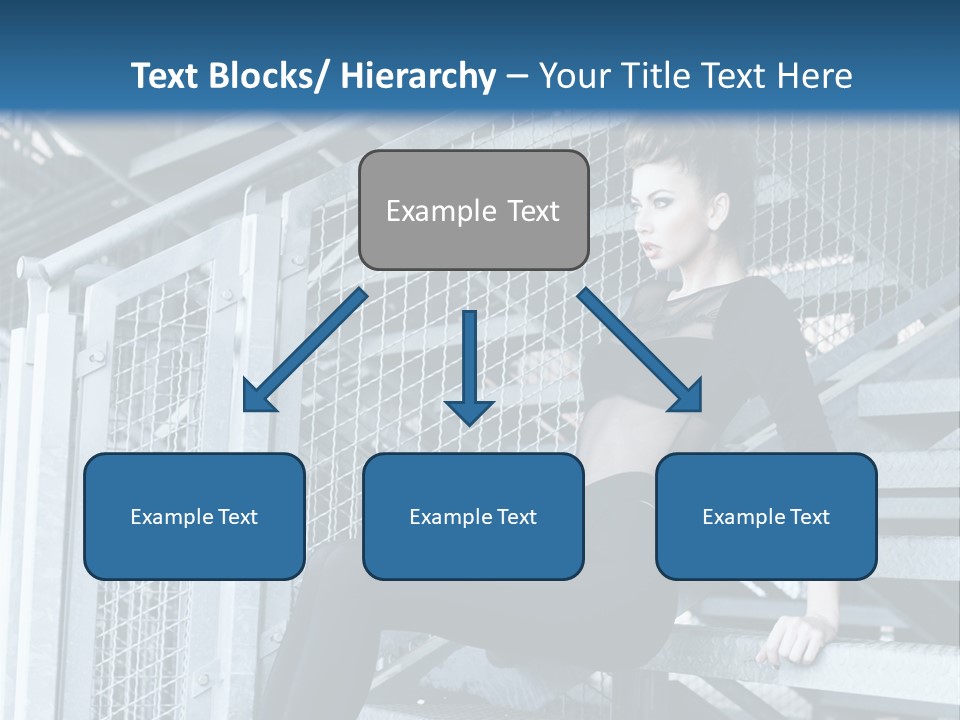 Adult Black Body PowerPoint Template