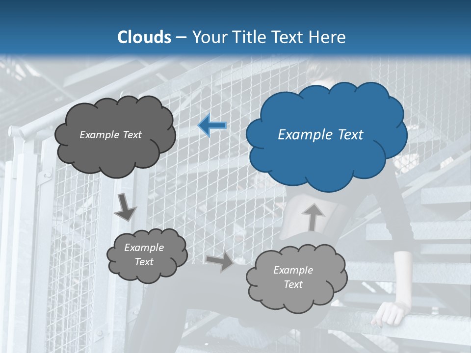 Adult Black Body PowerPoint Template