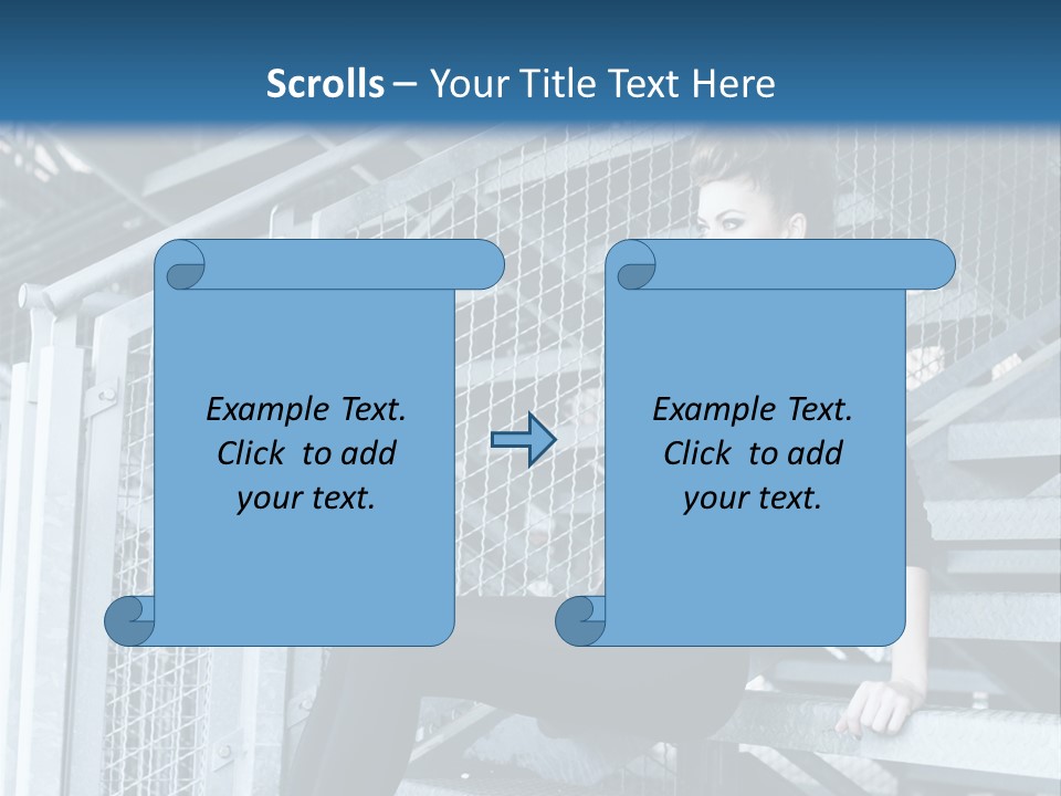 Adult Black Body PowerPoint Template