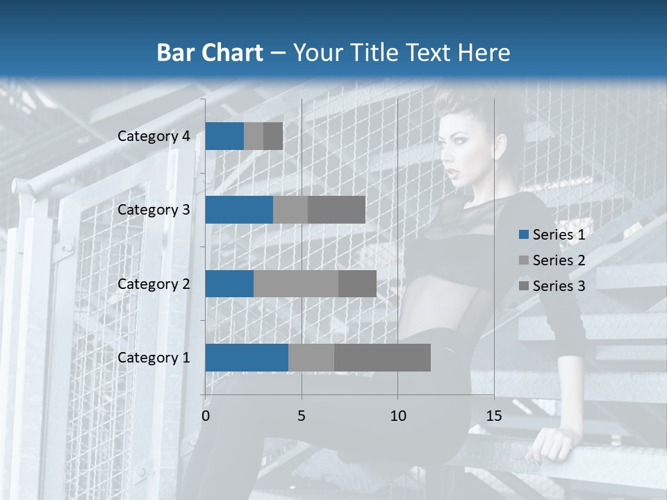 Adult Black Body PowerPoint Template