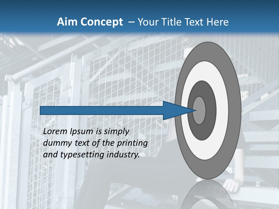 Adult Black Body PowerPoint Template