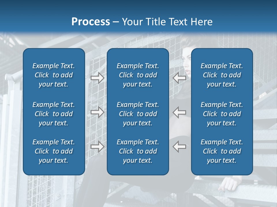 Adult Black Body PowerPoint Template