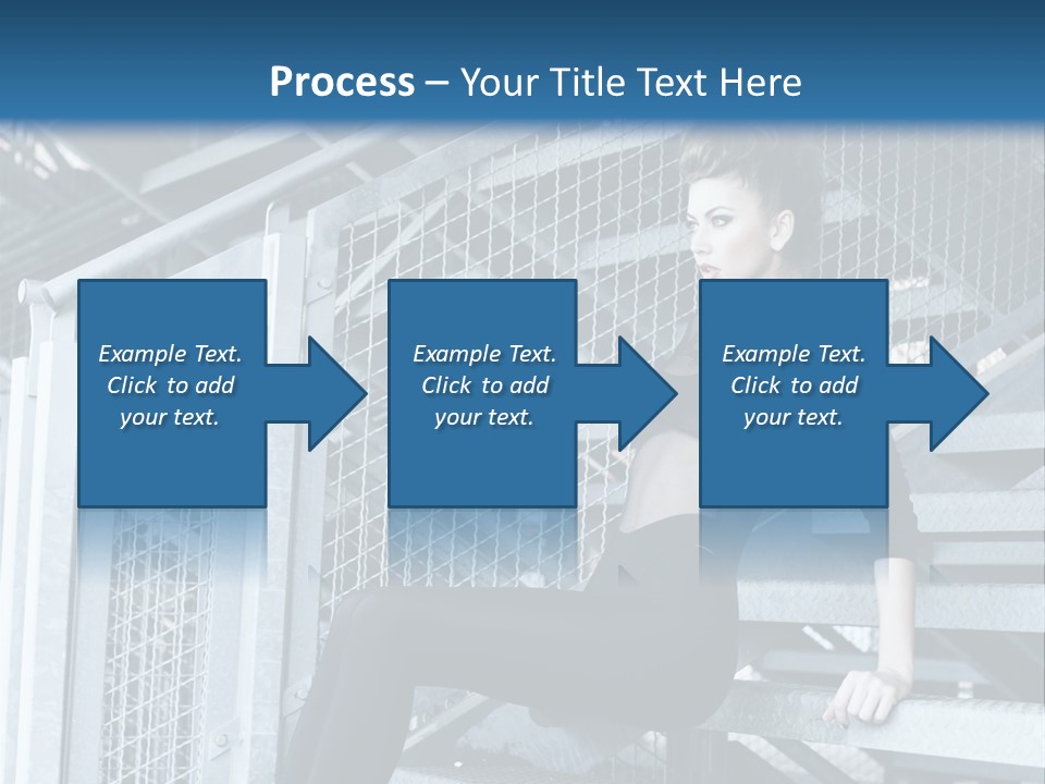 Adult Black Body PowerPoint Template