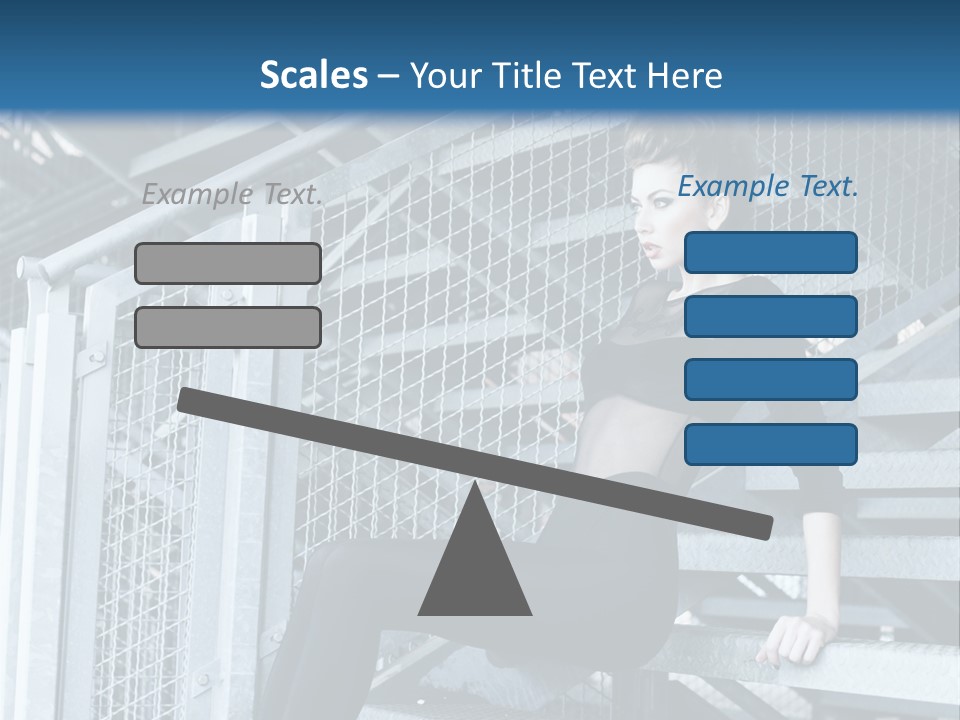 Adult Black Body PowerPoint Template