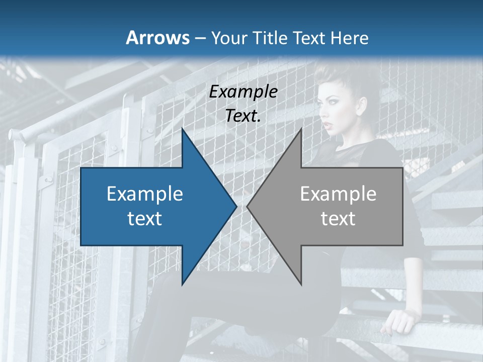 Adult Black Body PowerPoint Template